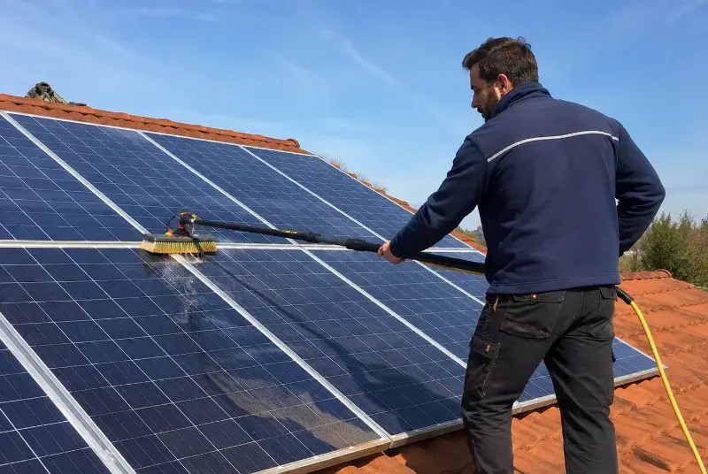 Nettoyage et entretien de panneaux solaires à Saint-Rambert-d'Albon